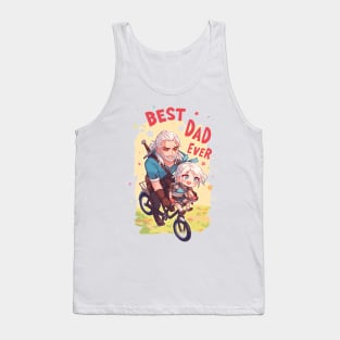 Best Dad Ever - Bike Ride - Witcher Tank Top
